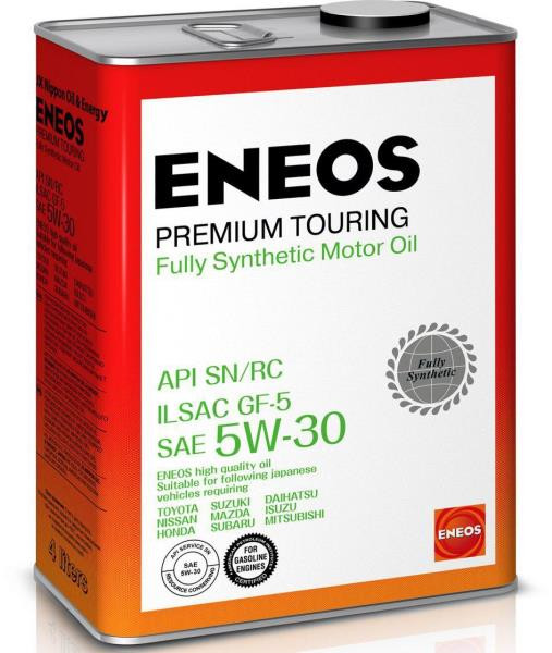 ENEOS Premium TOURING, синтетическое, 5W-30, SN, 4 л